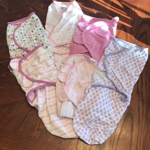 Bundle of 6 Swaddle Me swaddles